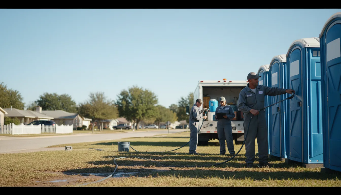 Long-Term Portable Toilet Rental in Strong, ME near me